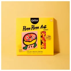 Omy Kit pour tableau Pom Pom Art