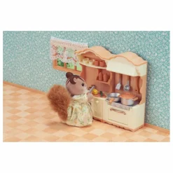 Sylvanian Families Maisons De Poupées|La cuisine aménagée