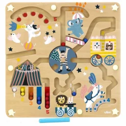 Online Vilac Labyrinthe magnétique Circus - Michelle Carlslund Multicolore