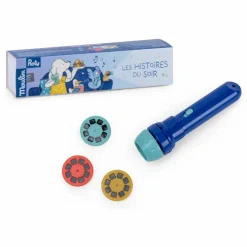 Best Moulin Roty Lampe à histoires Puce et Pilou | Bleu