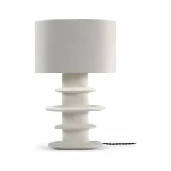 Serax Lampe à poser en papier mâché Earth, Marie Michielssen | Blanc Sale