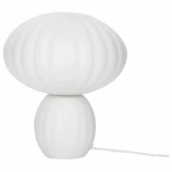 Sale Hübsch Lampe à poser en verre opalin | Blanc