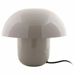 Present Time Lampe à poser Fat Mushroom | Gris Hot
