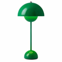 Sale & Tradition Lampe à poser Flowerpot VP3, Verner Panton, 1969 | Vert