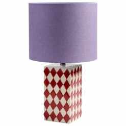 &Klevering Lampe à poser Grid | Rouge New