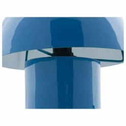 New Present Time Lampe à poser Mini Fat Mushroom | Bleu électrique