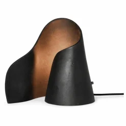 Ferm Living Lampe à poser Oyster en aluminium recyclé | Noir New