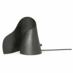 Ferm Living Lampe à poser Oyster en aluminium recyclé | Noir New