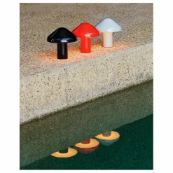 Hot Hay Lampe à poser Pao portative | Rouge