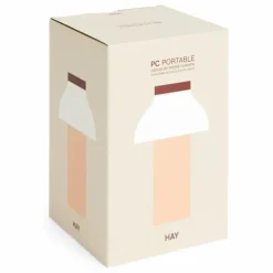 Hay Lampe à poser PC No 2 sans fil | Rose pêche Sale