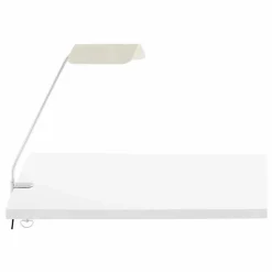 Hay Lampe de bureau à clipser Apex | Blanc