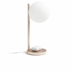 New Lexon Lampe de bureau LED et support de chargement Bubble | Gold