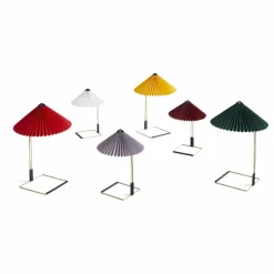 Hay Lampe de table Matin, Inga Sempé | Rouge foncé Discount