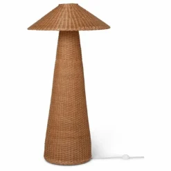 Ferm Living Lampe Dou en rotin Naturel Online