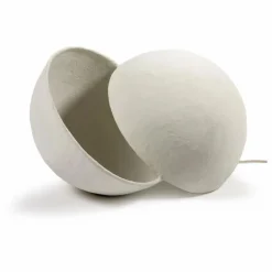 Serax Lampe Earth ronde en papier maché |