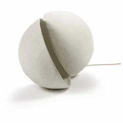 Serax Lampe Earth ronde en papier maché |