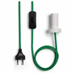 Discount &Klevering Lampe en porcelaine Hat | Vert