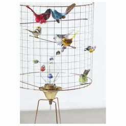 Mathieu Challières Lampe haute à poser volière Multicolore Sale