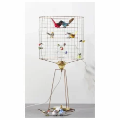 Mathieu Challières Lampe haute à poser volière Multicolore Sale