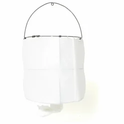 Hot Maison de Vacances Lampe Koushi en métal et coton | Blanc