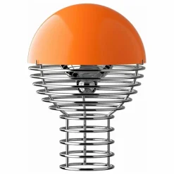 Verpan Lampe nomade Wire Ø18 cm Orange Discount