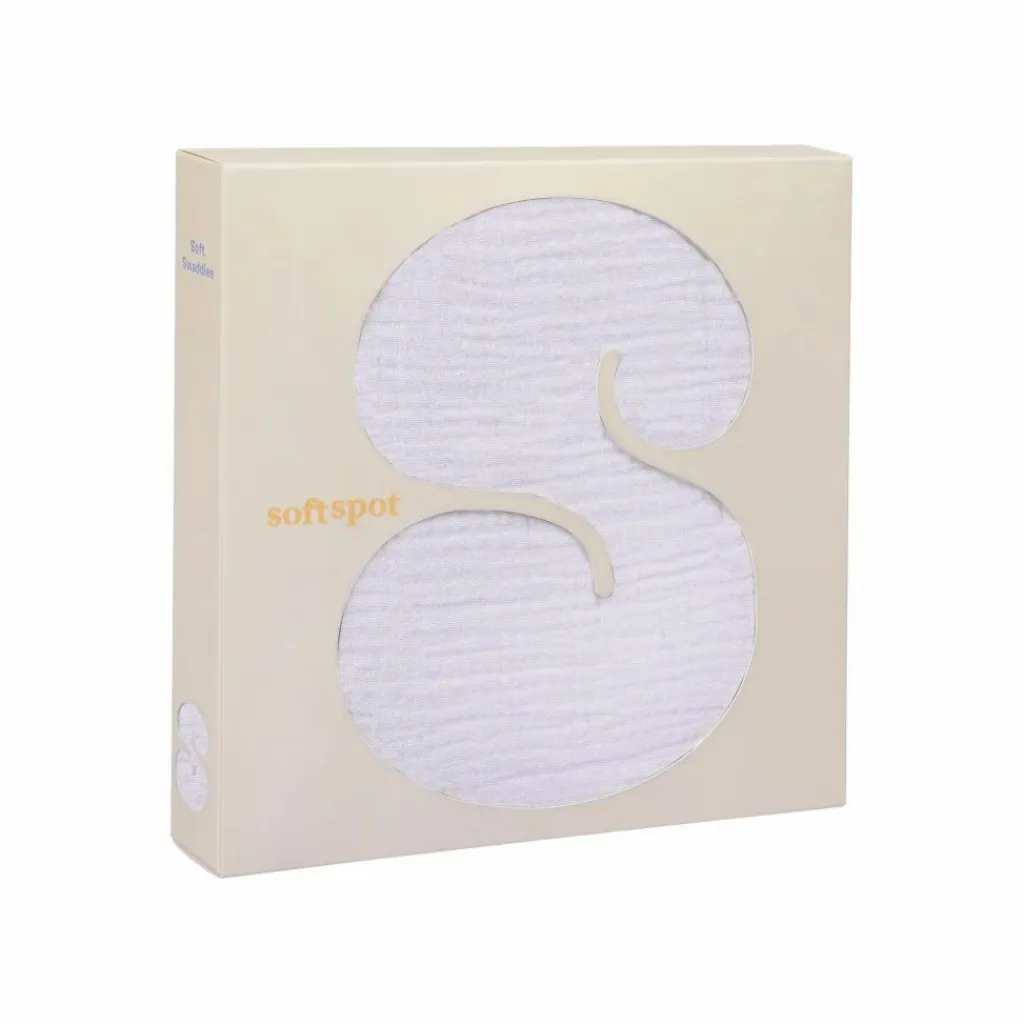 Soft Spot Lange d'emmaillotage en coton bio | Lavande