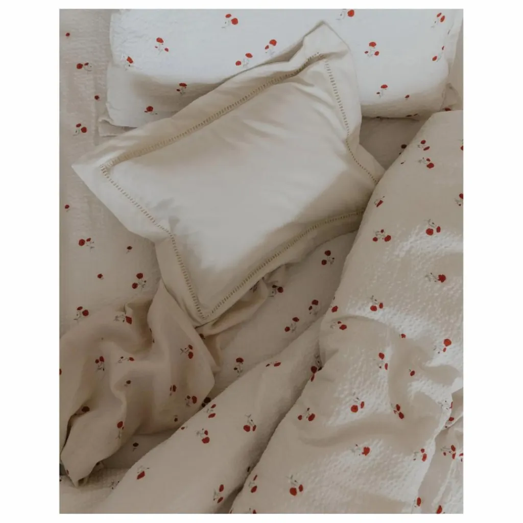 garbo&friends Lange d'emmaillotage Poppy Rouge Discount