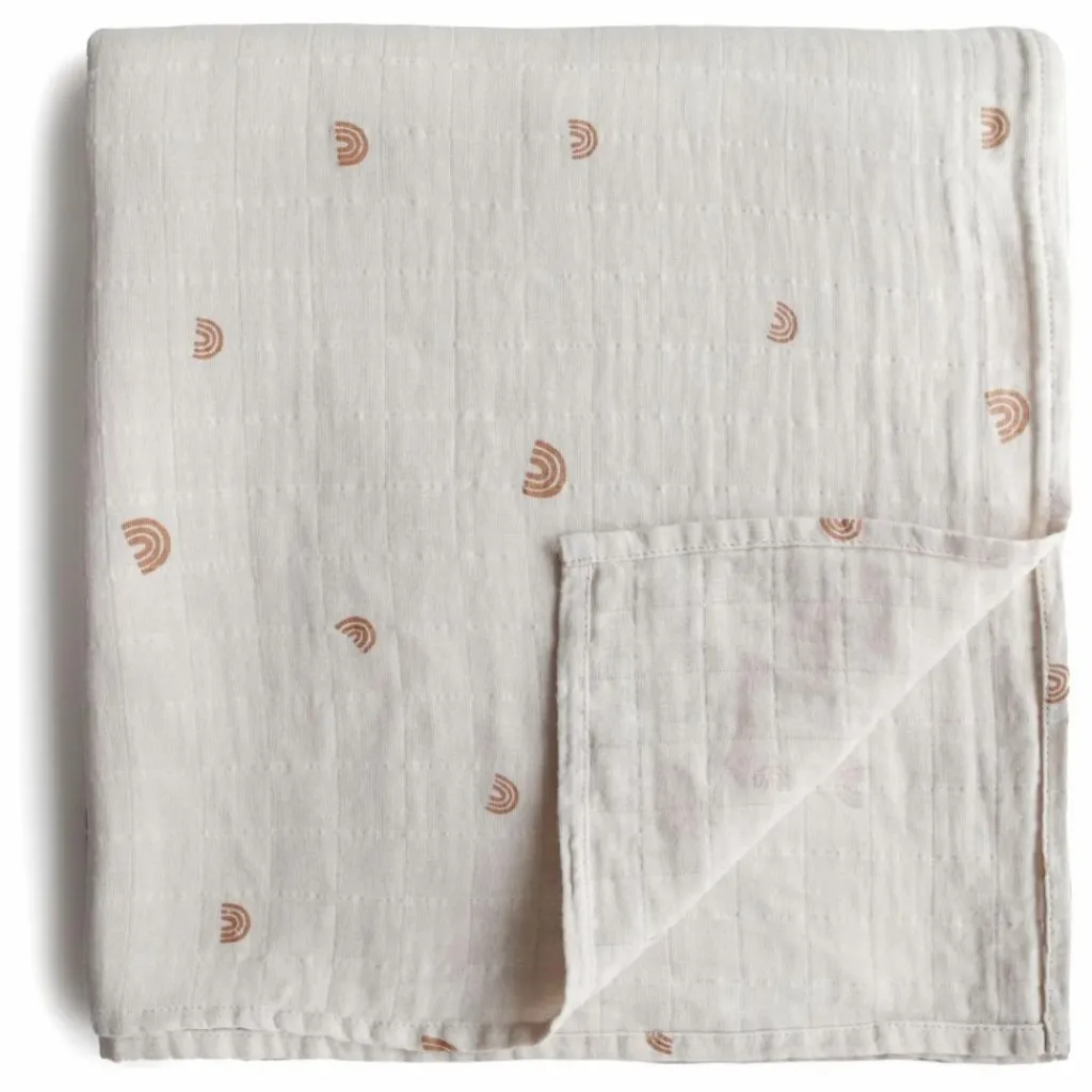 Mushie Lange d'emmaillotage Raibows |