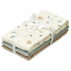 Online Cam Cam Langes Blueberries - Set de 3 Bleu