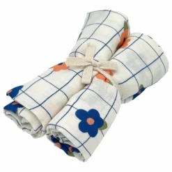 Milinane Langes Gaspard - Set de 2 | Bleu Hot