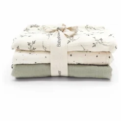 Babyshower Langes Olive - Set de 3 | Ecru Discount