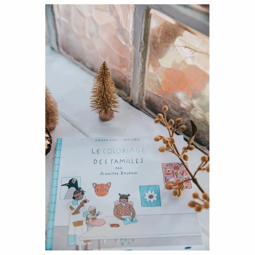 Maison Eliza Le coloriage des familles - x Smallable Multicolore New