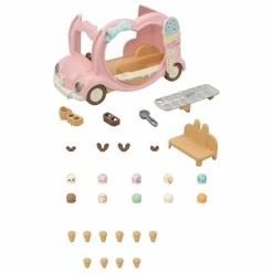 Sylvanian Families Le marchand de glace ambulant Multicolore Sale