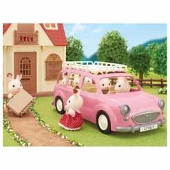 Sylvanian Families Le monospace rose et set de pique-nique
