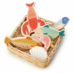 Tender Leaf Toys Le panier du marché Fruits de Mer
