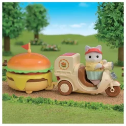 Sylvanian Families Le stand de hamburgers