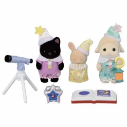 Sylvanian Families Le trio des bébés pyjama party Multicolore Outlet