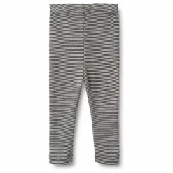 Clearance Wheat Legging Agi Laine Rayé | Bleu marine