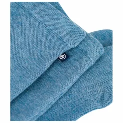 Petit Bateau Legging Avec Pieds Maille Laine | Bleu Outlet