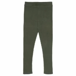 the new society Legging Betsy Lace Coton Responsable | Vert kaki Hot