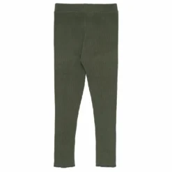 the new society Legging Betsy Lace Coton Responsable | Vert kaki Hot