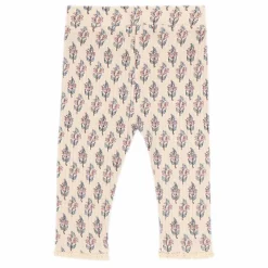 Outlet the new society Legging Betsy Lace Coton Responsable | Rose pâle