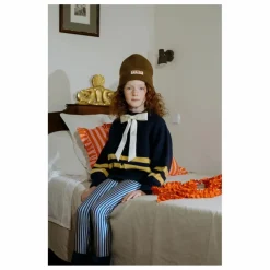 Online Tinycottons Legging Brillant Rayé | Bleu