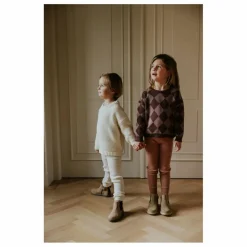 Yuki Legging Côtelé Coton Bio | Ecru Clearance