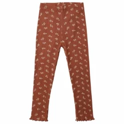 New Rylee + Cru Legging Côtelé Fleuri | Rouille