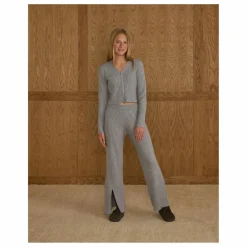 Rylee + Cru Legging Côtelé Maille | Bleu gris Hot