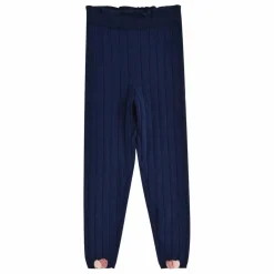 Louise Misha Legging Côtelé Moldavia | Bleu marine Sale