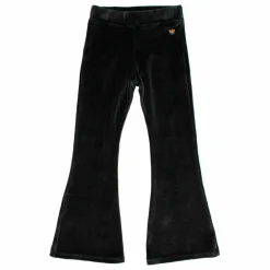 Outlet Búho Legging Flare Velours Coton Bio | Gris anthracite