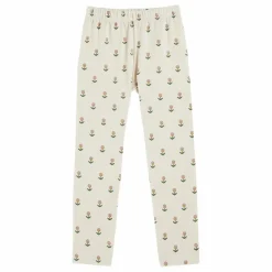 Best Emile et Ida Legging Fleurs Douce | Ecru