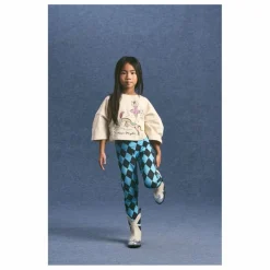 Hot Maison Mangostan Legging Harlequin | Bleu